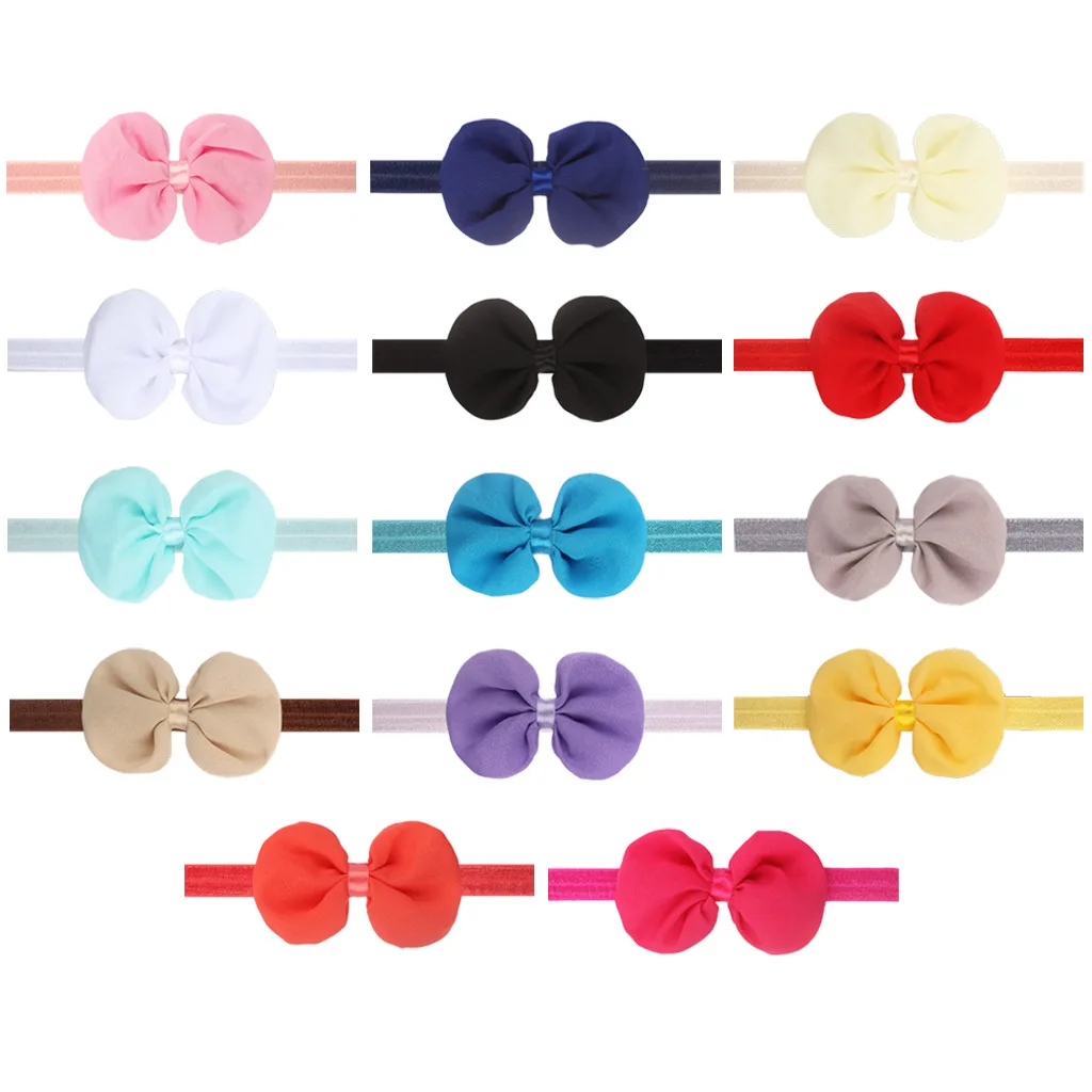 
Baby Girls Headbands Grosgrain Ribbon 4.5