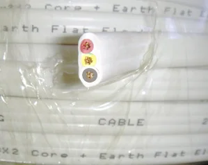 twin cable earth electrical wires  twin and earth  low voltage pvc cable bvvb