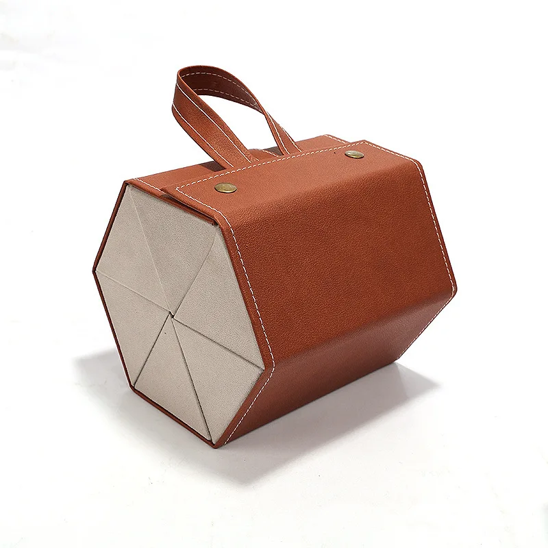 Epsilon New Arrival Fashion 2/3/4/5/6 Slots Foldable Multiple Pu Leather Glasses Case Sunglasses Storage Box