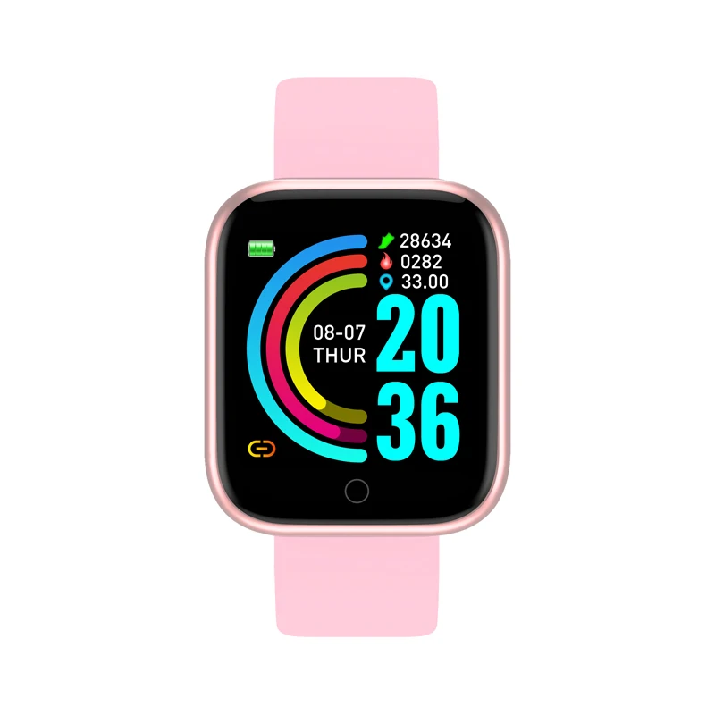  2021 хит продаж водонепроницаемые умные часы Y68 D20 Reloj Inteligente Fitpro