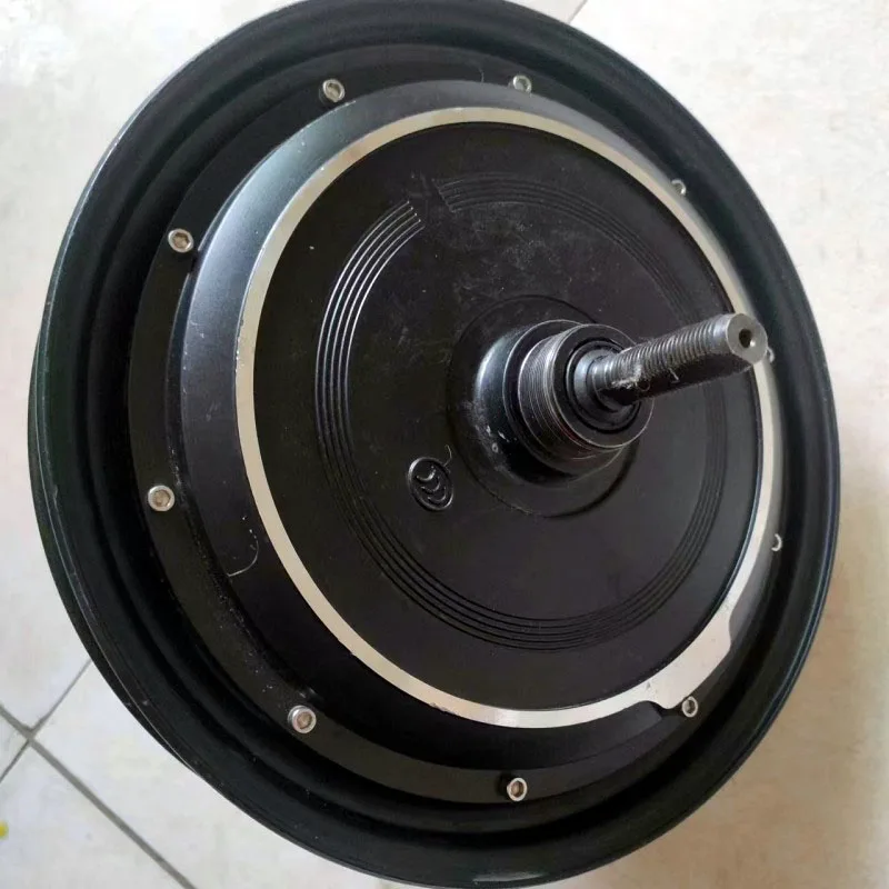 10 Inch 350W/500W Fast Speed Brushless Wheel Hub Motor For Electric Motorcycle Bike