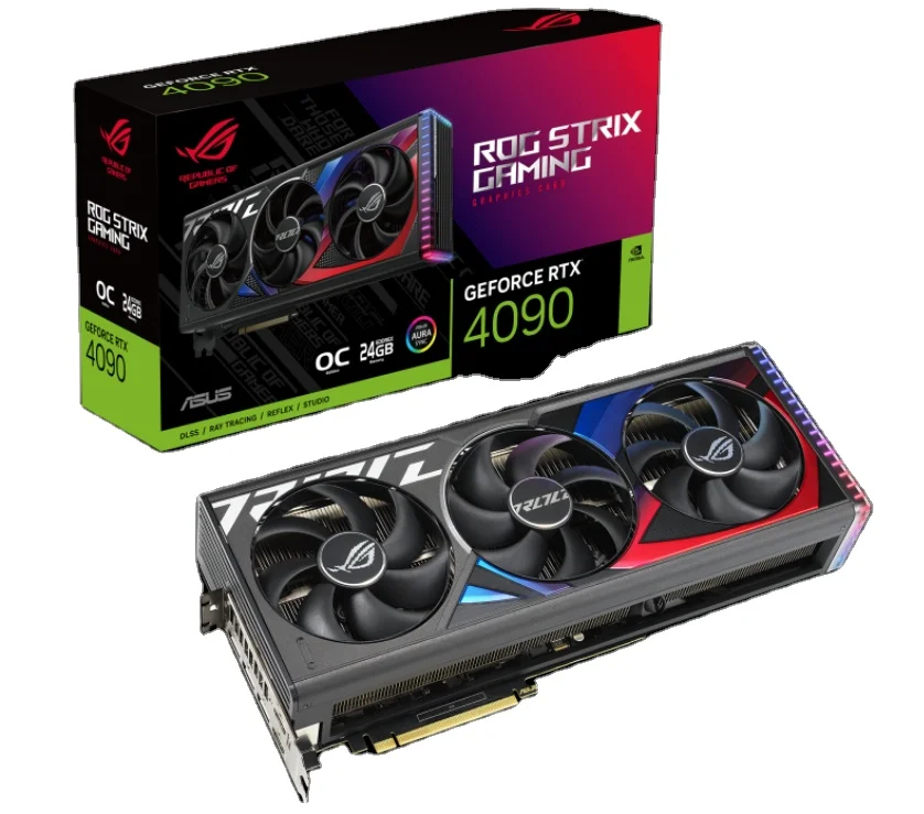 Новинка ROG Strix GeForce RTX 4090 OC Edition 24 ГБ GDDR6X графическая карта RTX 4090 Настольный графический процессор GPU 4090 графическая карта