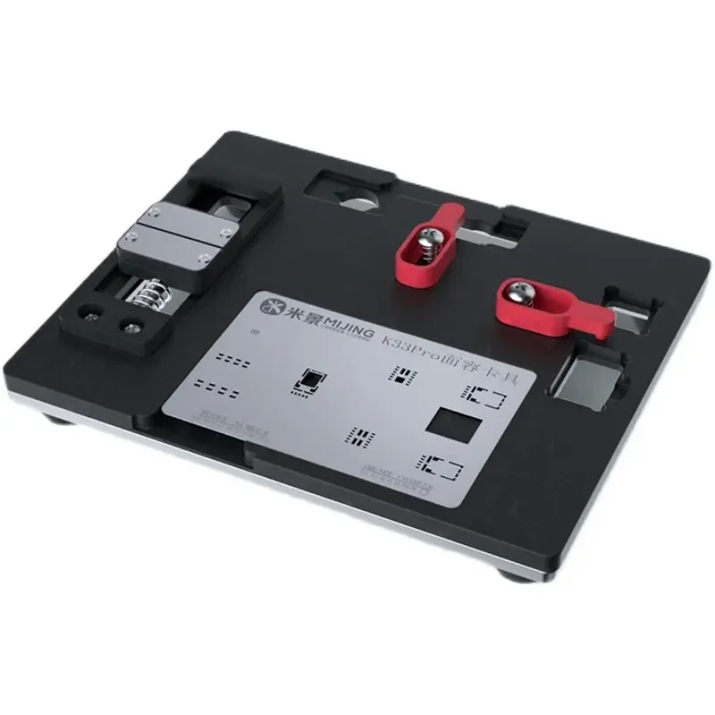 Mijing K33 Pro Face ID Matrix Repair Fixture Dot Projector Repair Tin Template BGA Reballing Stencil For X-13 ProMAX tools