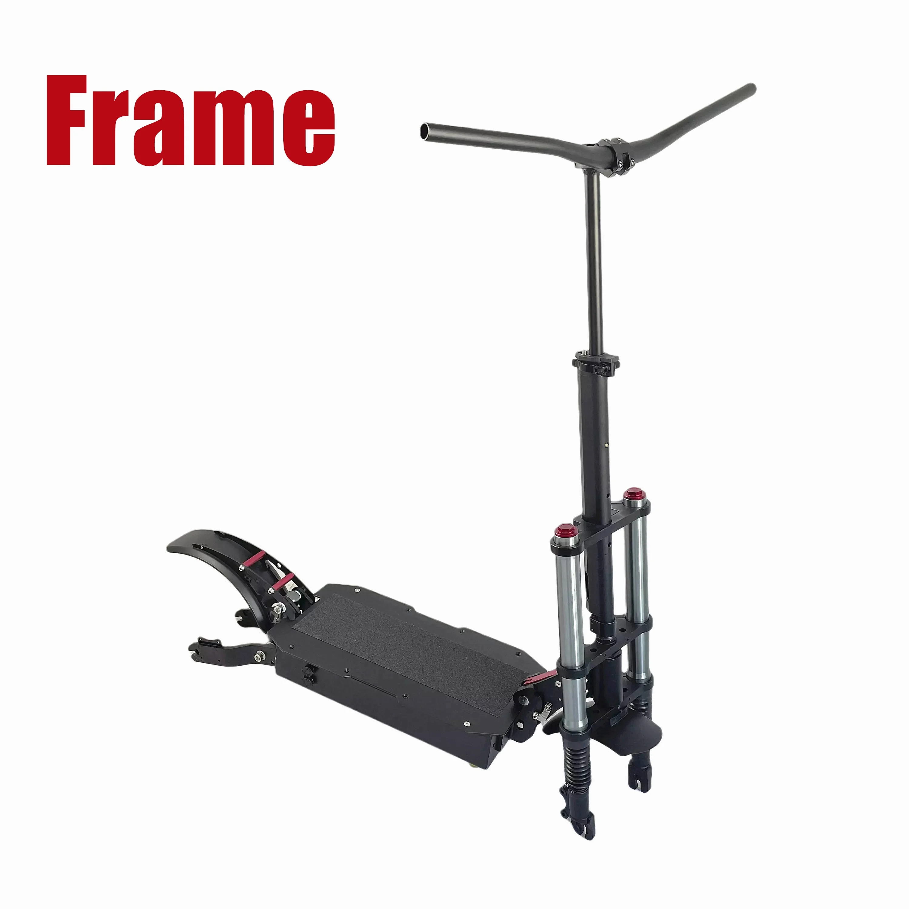 Model E5B 11 inch scooter frame 100/65-6.5 dual aluminium ebike frame electric scooter frame parts with good quality