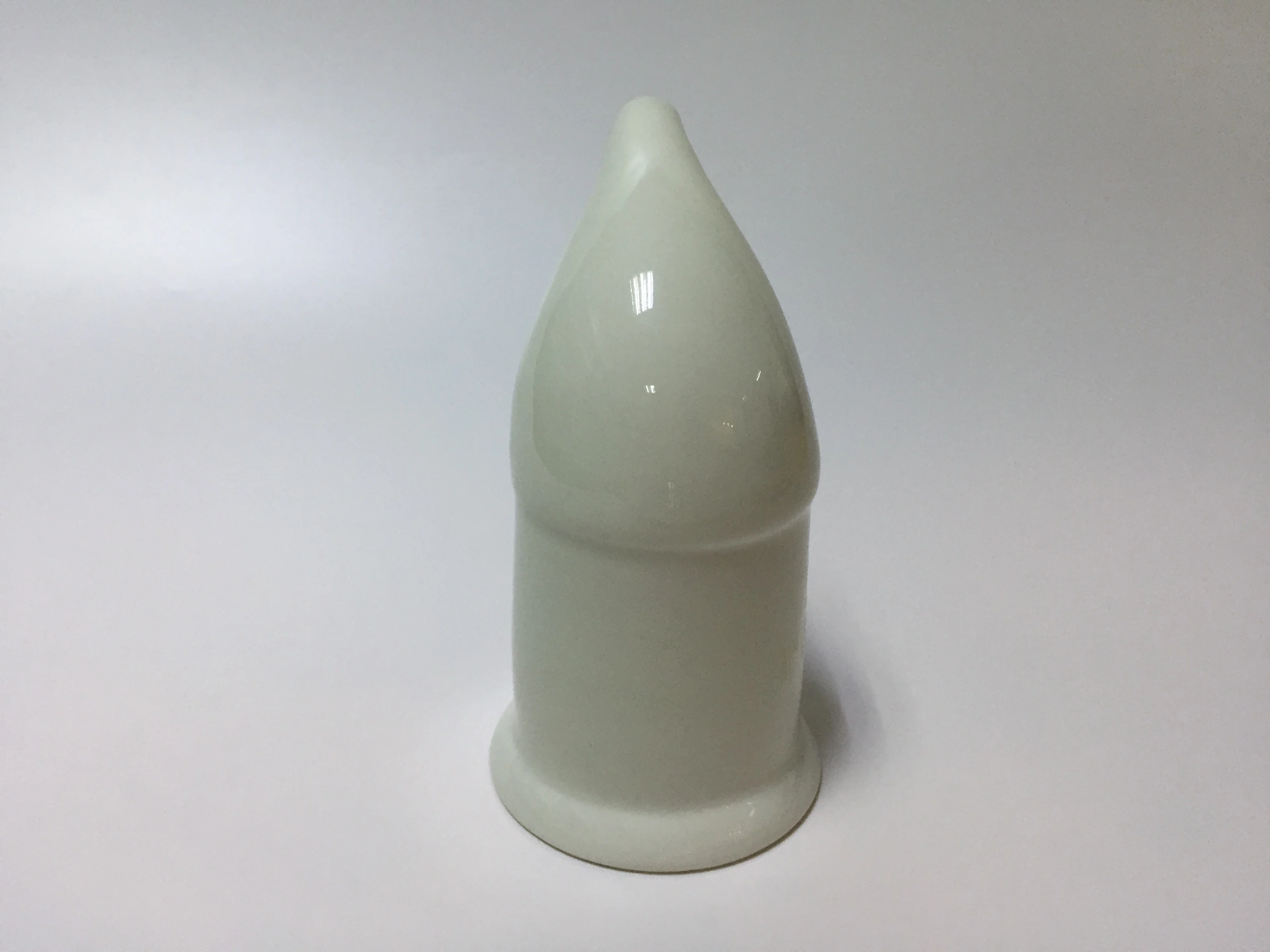 custom White Porcelain Hand-held Salt Inhaler ceramic himalayan salt inhaler stick nasal inhaler