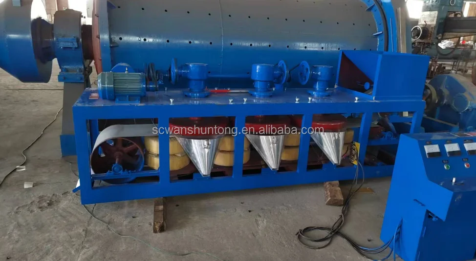 Three Disc Magnetic Separator Tin Ore Magnetic Separator for Sale