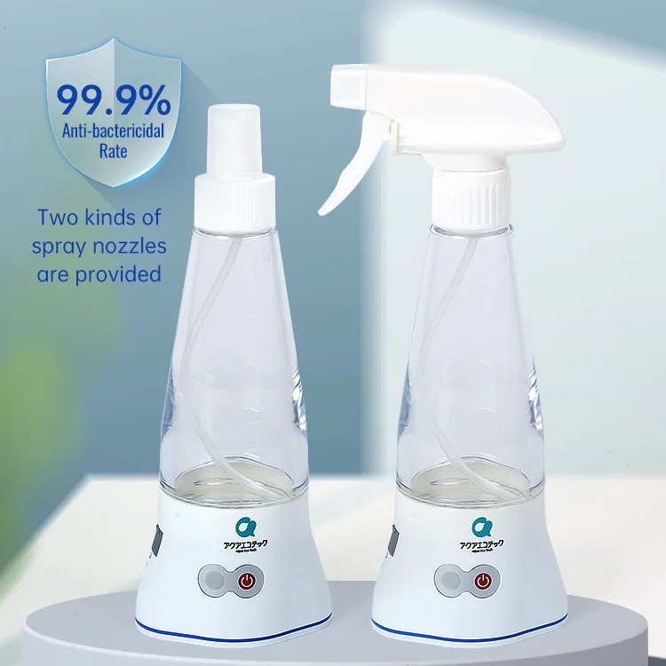 OEM ODM Household Portable o3 Ozone water Sprayer Generator Machine Disinfection Nano Spray bottle