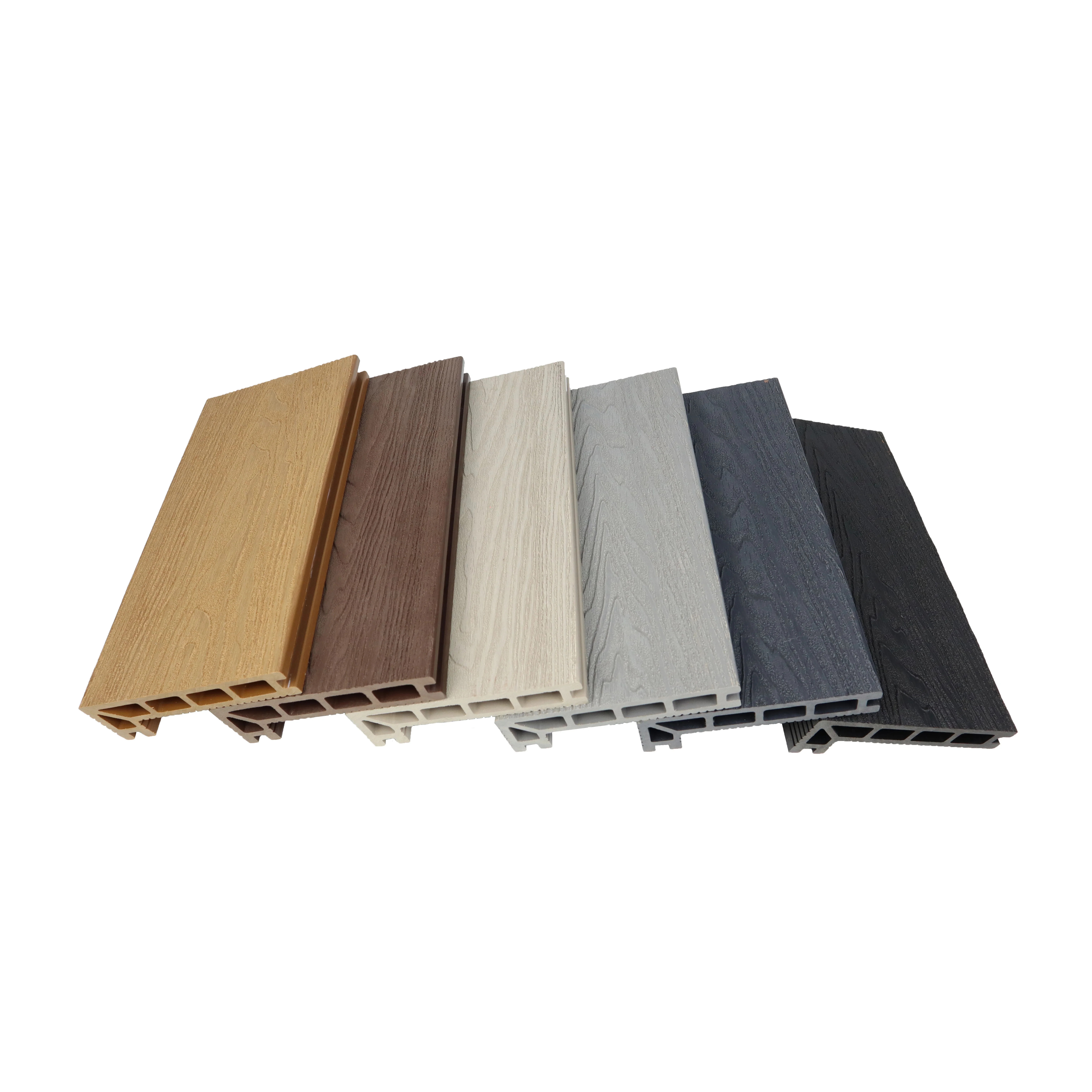 WPC staircase step floor corrosion protection garden  stair floor connection Easy to install, anti-corrosion, durable floor step