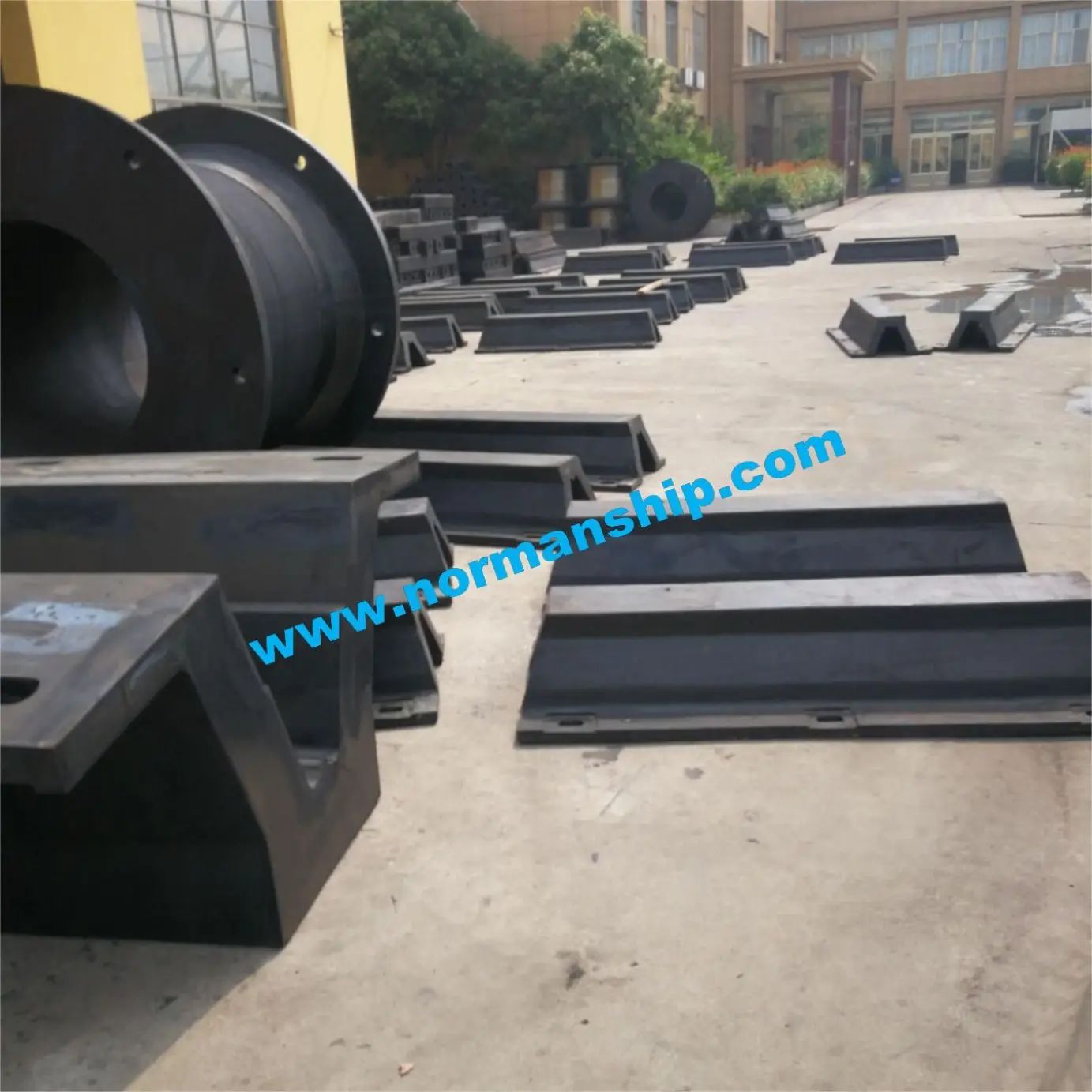 boat Type V rubber foam filled fender for docking