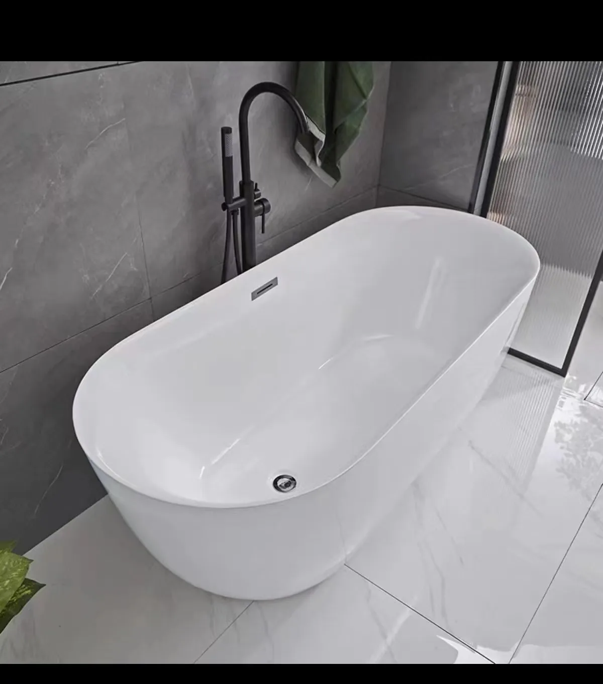 modern whirlpool bathtub soaking Ceramic freestanding bathroom bathtub resin stone acrylic bathtub vasca da bagno