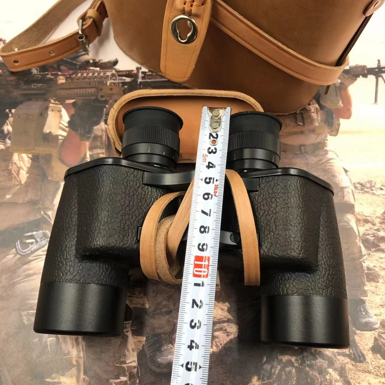 Professional telescope High quality 7X50 Long range hunting binoculars Long range measuring distance telescope