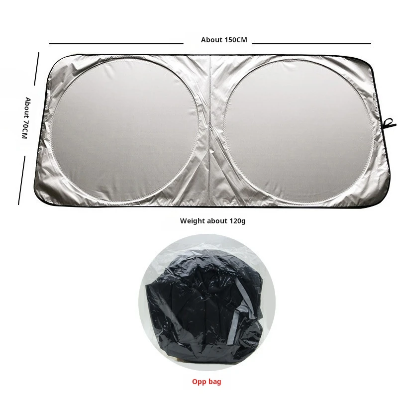 Yosovlamp Car sun visor factory direct sales new double circular sun visor