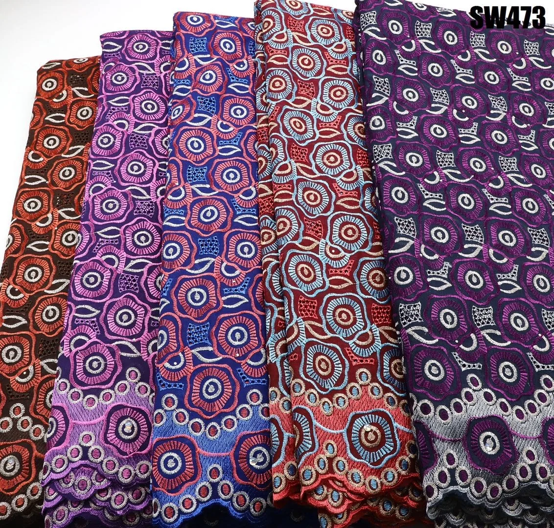 Dress Cotton Cotton Fabric Dobby Garment Accessories Popular jacquard activewear purple dry cotton lace