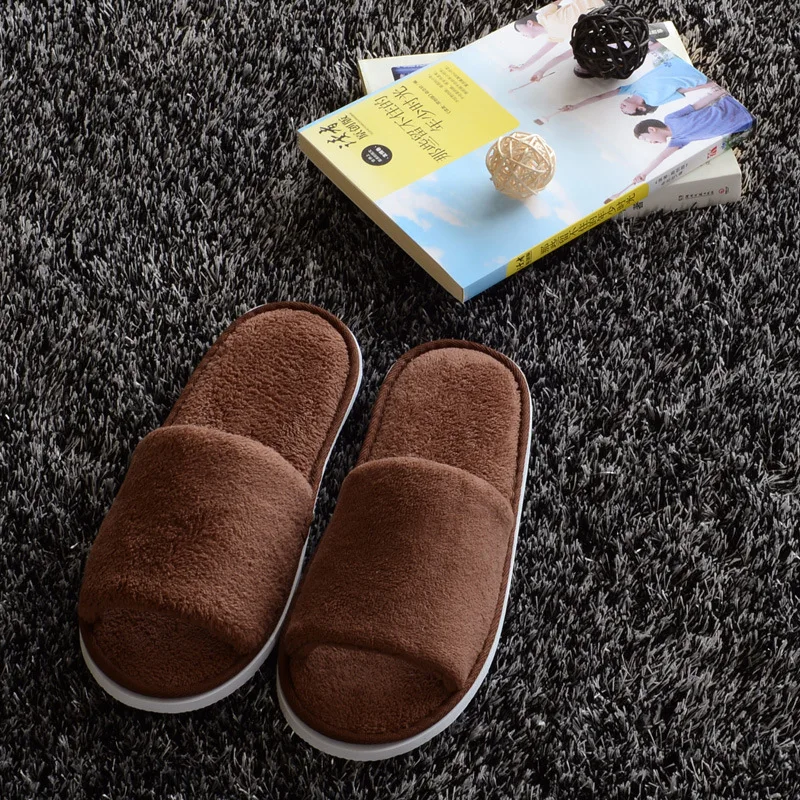 High Quality Hotel Slipper Manufacturer White Disposable Hotel Slippers