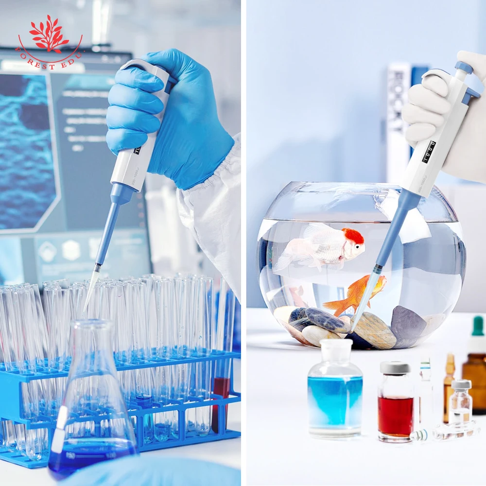 Pipette Digital Control 100-1000Ul Mechanical Micro Medical Laboratory Pipette Pen