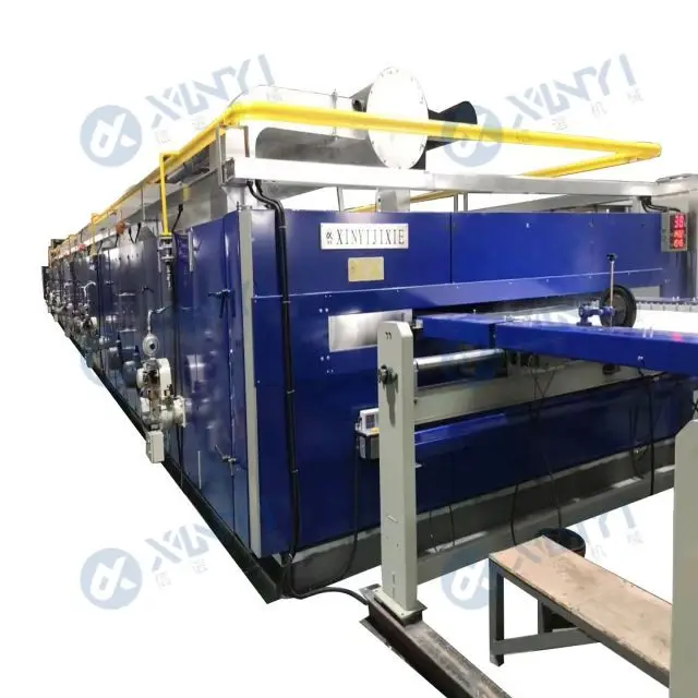 Fully Automatic For Textile Finishing Process Use Gas Heating System Fabric Stenter Finishing Machine