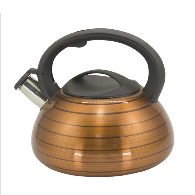 Homeware stovetop durable stainless steel whistling tea kettle for water boiler