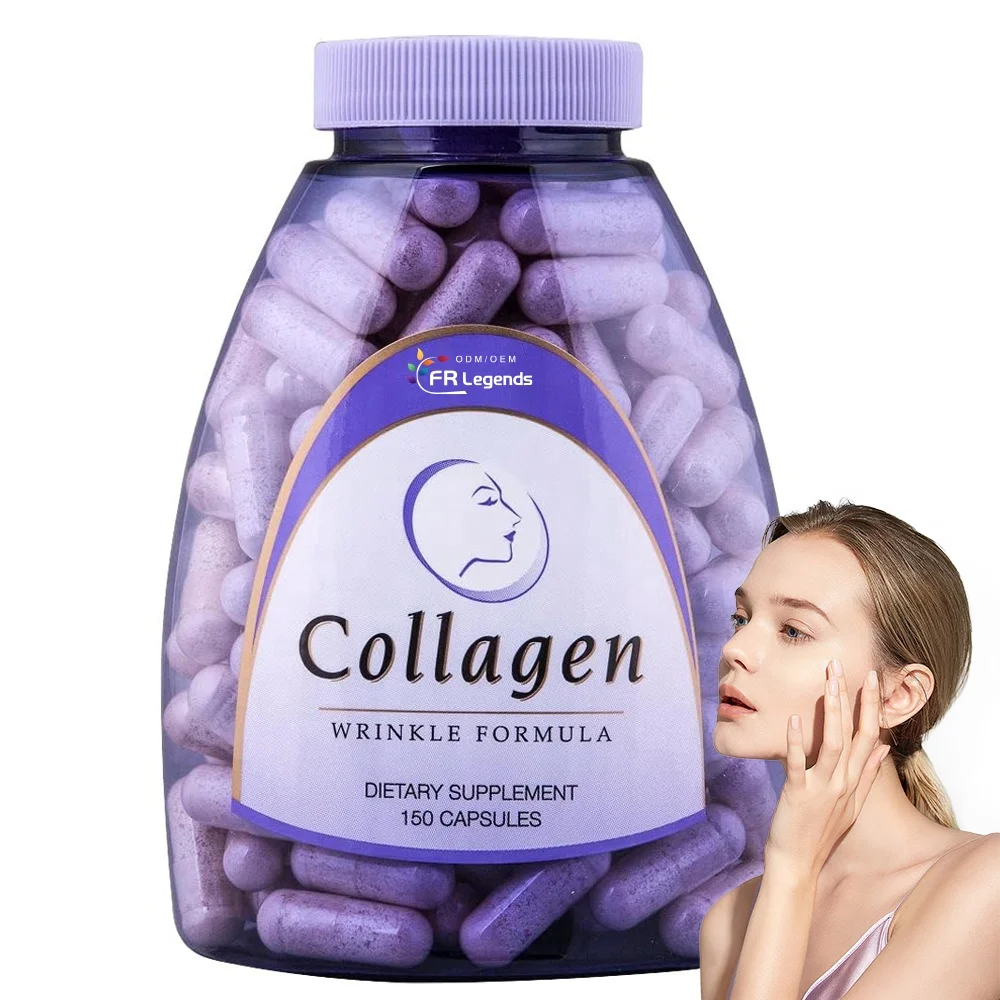 \Wholesales Increased Cutaneous Respiration Provides Collagen for Bones Joints Cartilage Natural Collagen Capsules