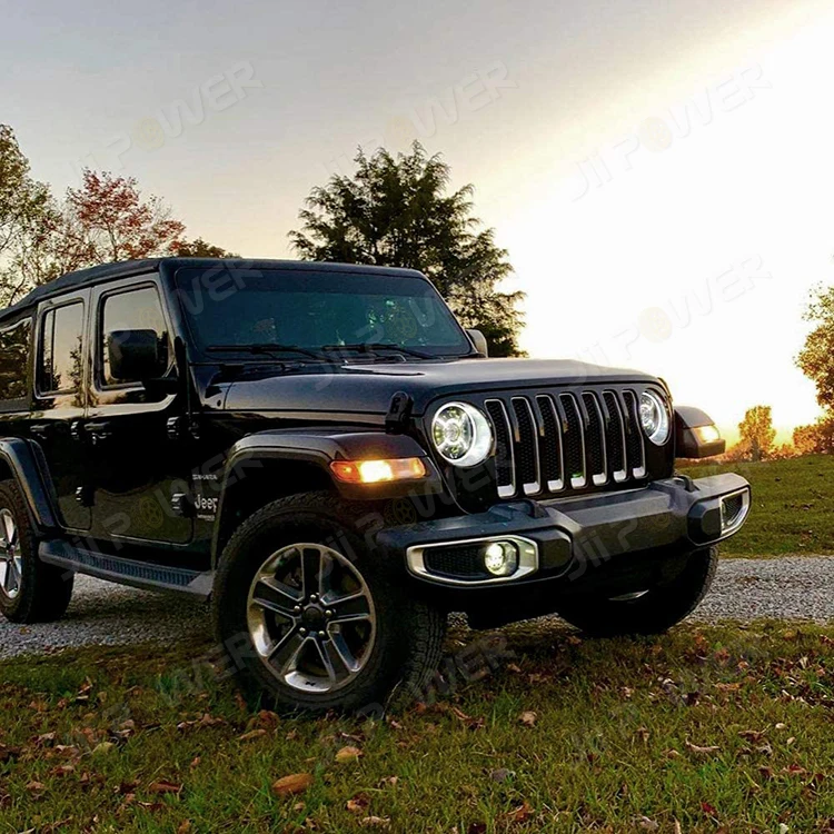 LED Projector 9 Inch Headlight For Jeep wragnler JL JT 2018-2022 Gladiator