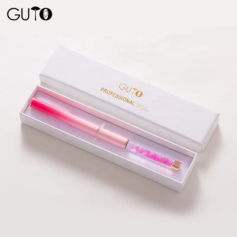 #2~#2 GUYO Hot Selling Nail Art Supplier High Quality Liquid Quicksand handle nail art brush