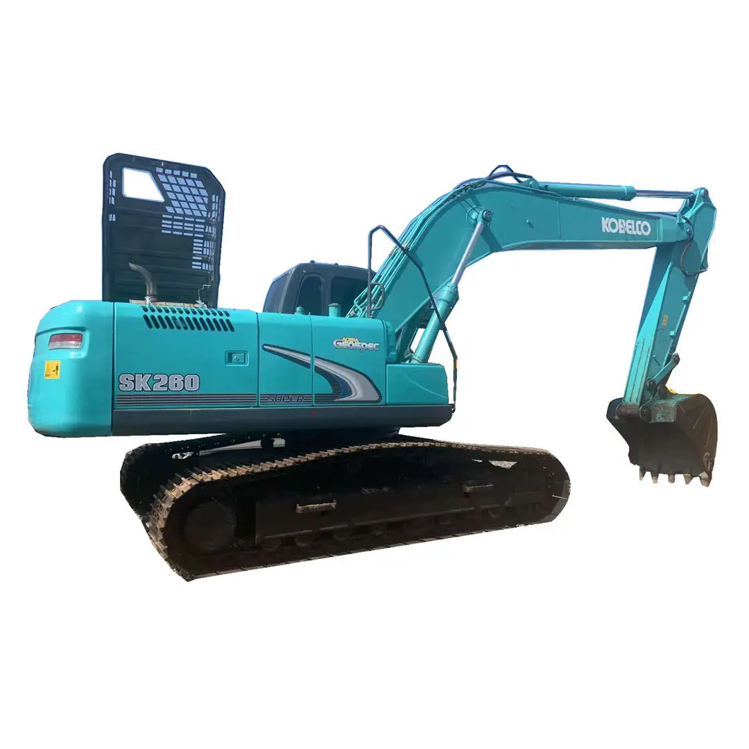 Японский оригинальный гусеничный экскаватор Kobelco sk 260 26 тонн 1 5m3 объем ковша