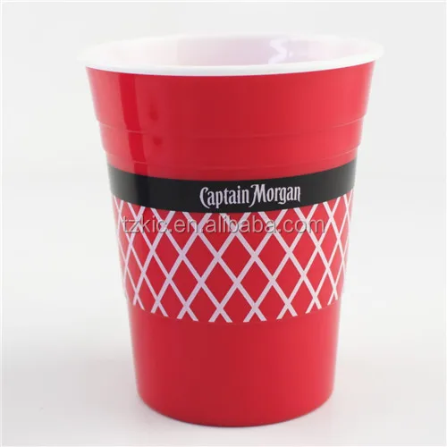 Double Color Plastic Party Cup