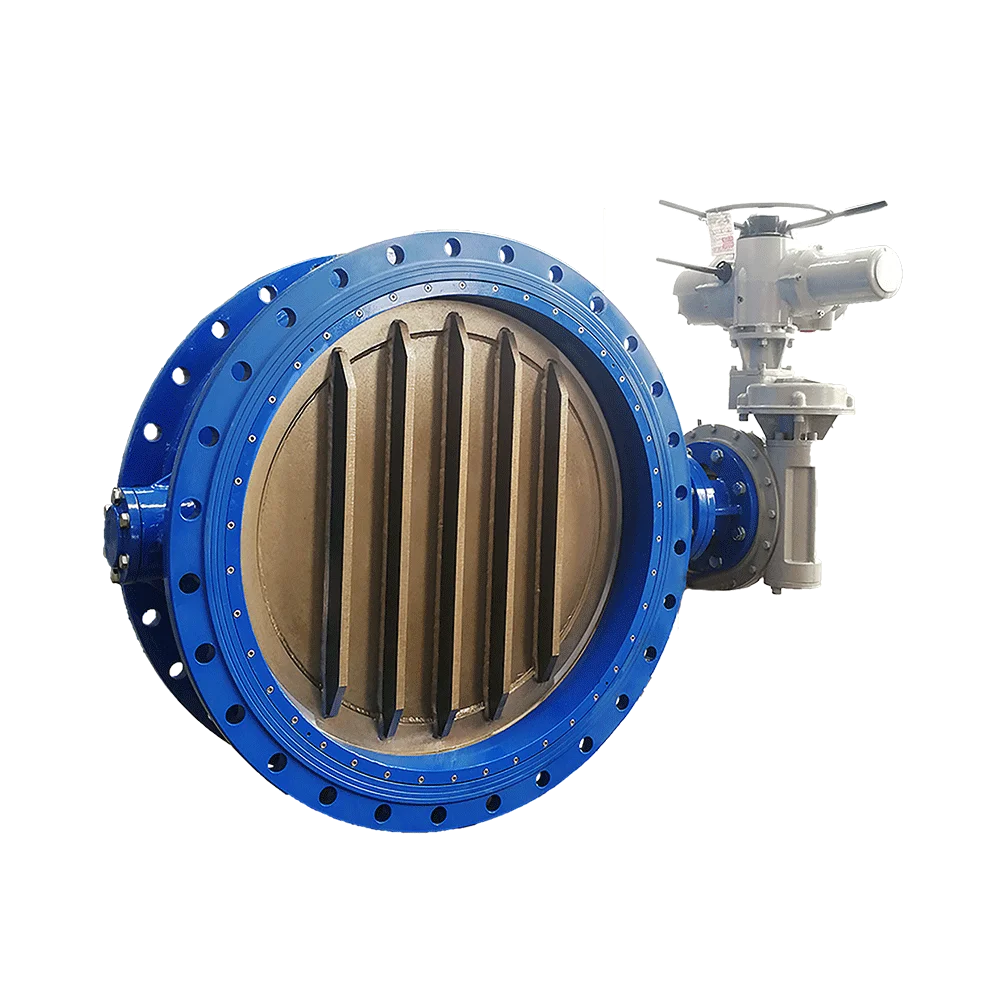 DN600 24in double eccentric hard sealing flange butterfly valve supplier/manufacturer/company