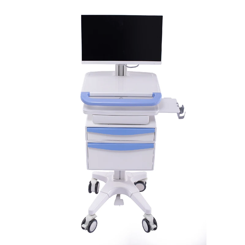 Больничная мобильная медицинская тележка устройство рабочая станция тележка 50x40x20 компьютерная Стоматологическая тележка