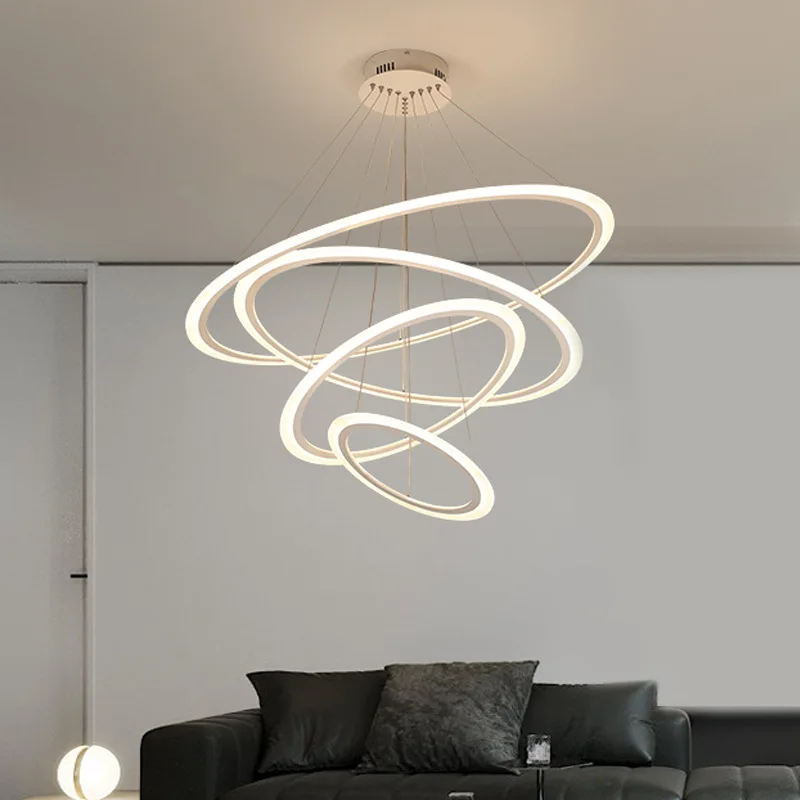 Decorative kitchen bedroom pendant light clear acrylic pendant light morden simple pendant lamp