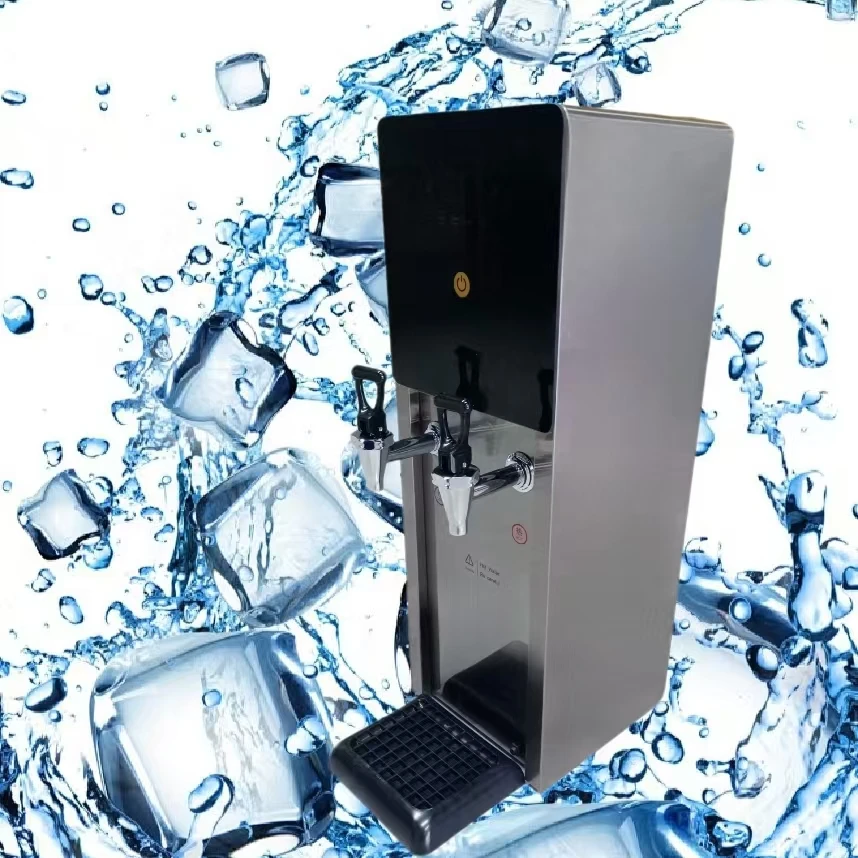 Office vertical warm and hot integrated commercial small water machine with filter water purification
