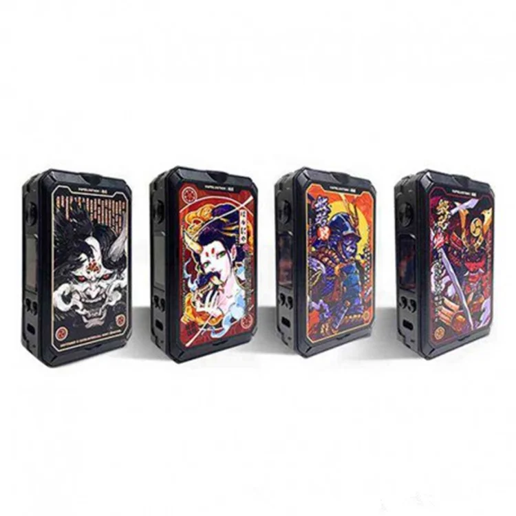 2021 vapelustion Hannya II 230 Вт Box Mod создано Двойной 18650 батареи