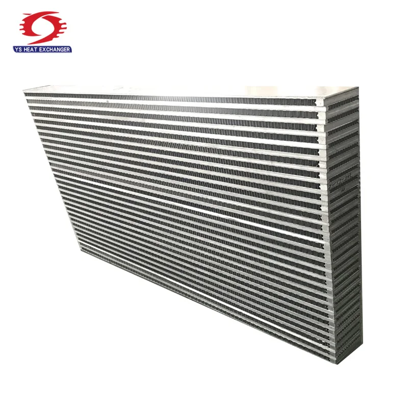 manufacturer of custom made aluminum heat exchanger air to air core