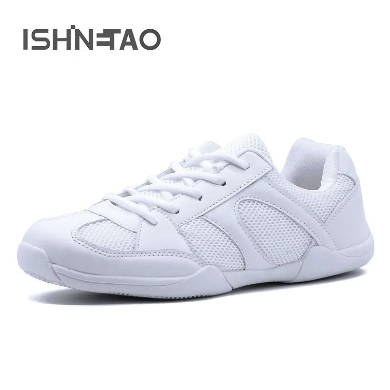 Customized Factory Ultra Comfortable Spandex Loafers Dance Shoe Kids Cheerleading Sneakers Adults Chearleader Custom Cheer Shoes