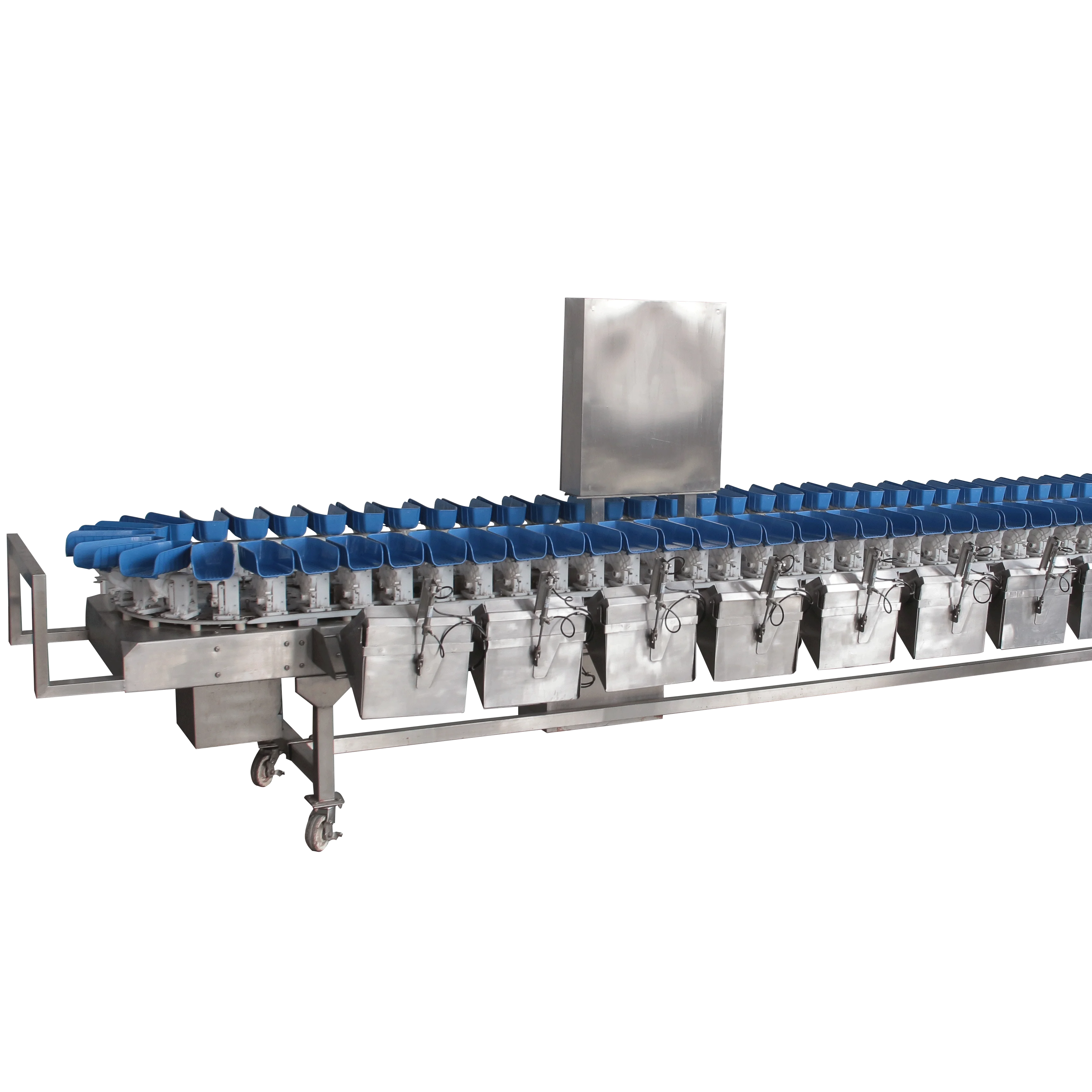 automatic live fish fillet weight grader sorting machine