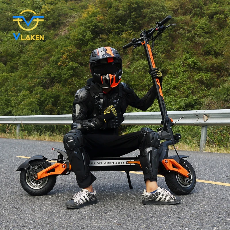 Vlaken Brand Waterproof High Speed Two Wheel Electric Scooter Fastest Zhejiang E Scooty Scooter Electric 2023 E Scooters Uk