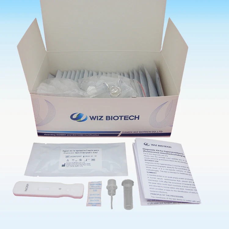 diagnostic medical CRP kit manufacturer antigen test cassette