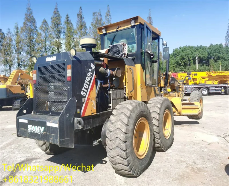 Sany 190HP Motor Grader STG190C-8 Famous Brand Small Road Grader with Rear Ripper Almost New for Sale in 2020