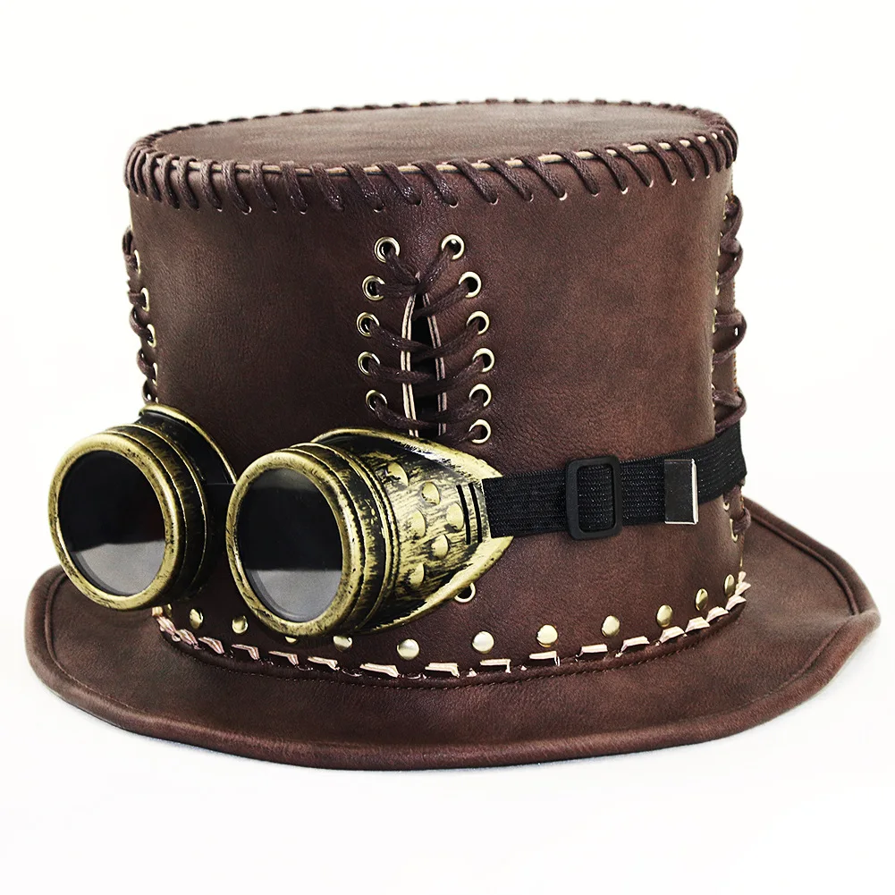 Halloween party COSPLAY props steampunk industrial female restoring ancient ways gentleman hat