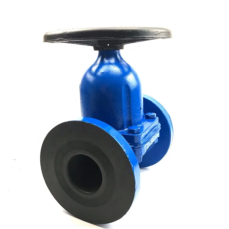 Natural Rubber Lined Cast Iron Diaphragm Valve DN80 for Industry