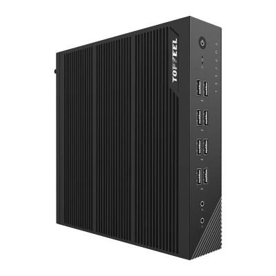 TOPFEEL T70M fanless industrial desktop  mini pc 4K support industrial desktop micro portable embedded computer