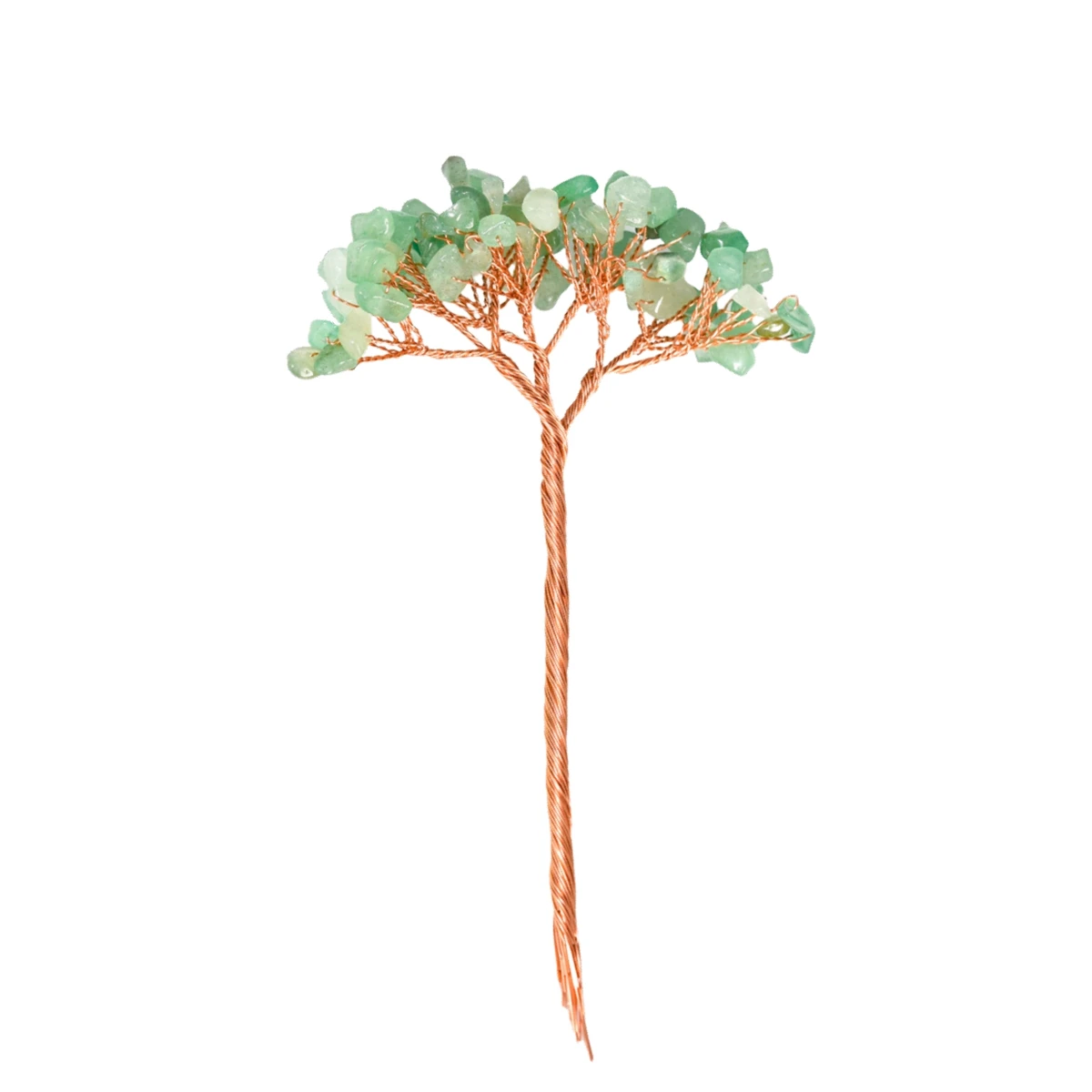 Wholesale Carved Multiple Clusters of Quartz Crystal Chips Natural Semi-Precious Gemstone  Tree Limb Making Home Decoration