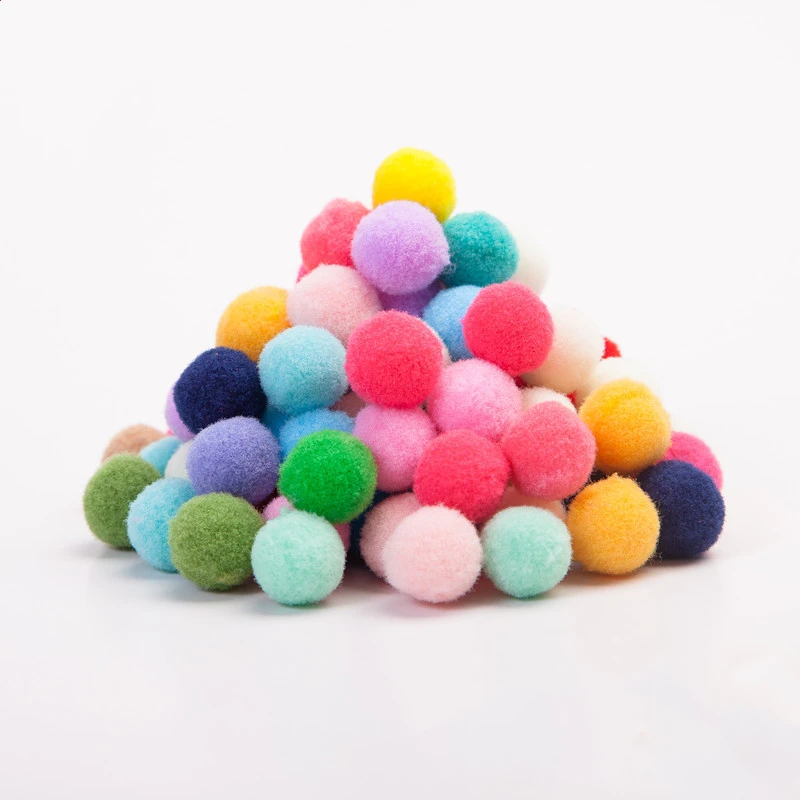 Christmas snowball 7.5cm white Christmas snowball material environmental protection test weight 18g