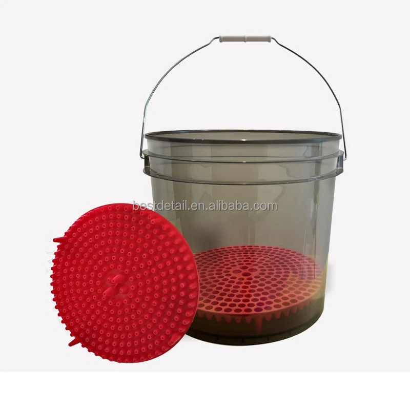 13L Transparent Auto Detailing Car Wash Bucket