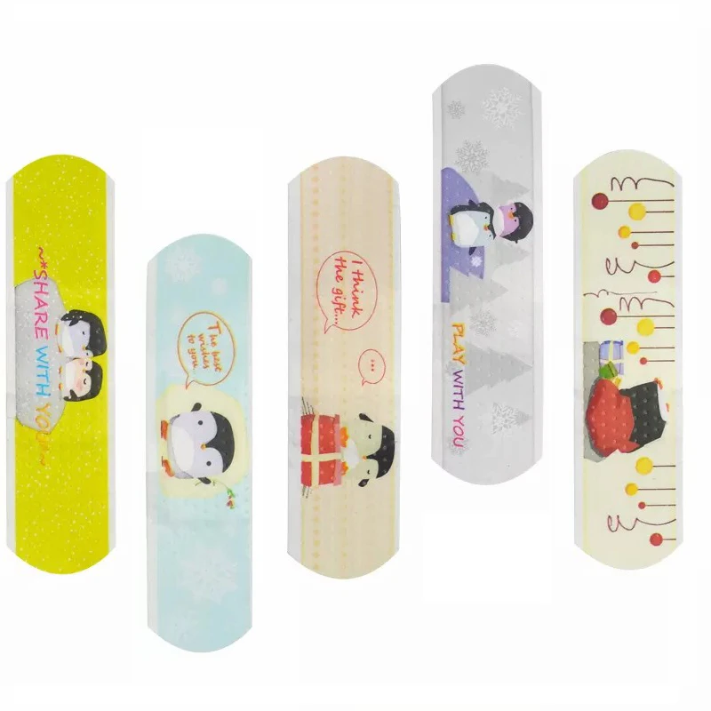 Hot selling customized finger bandage cartoon bandaid for kids