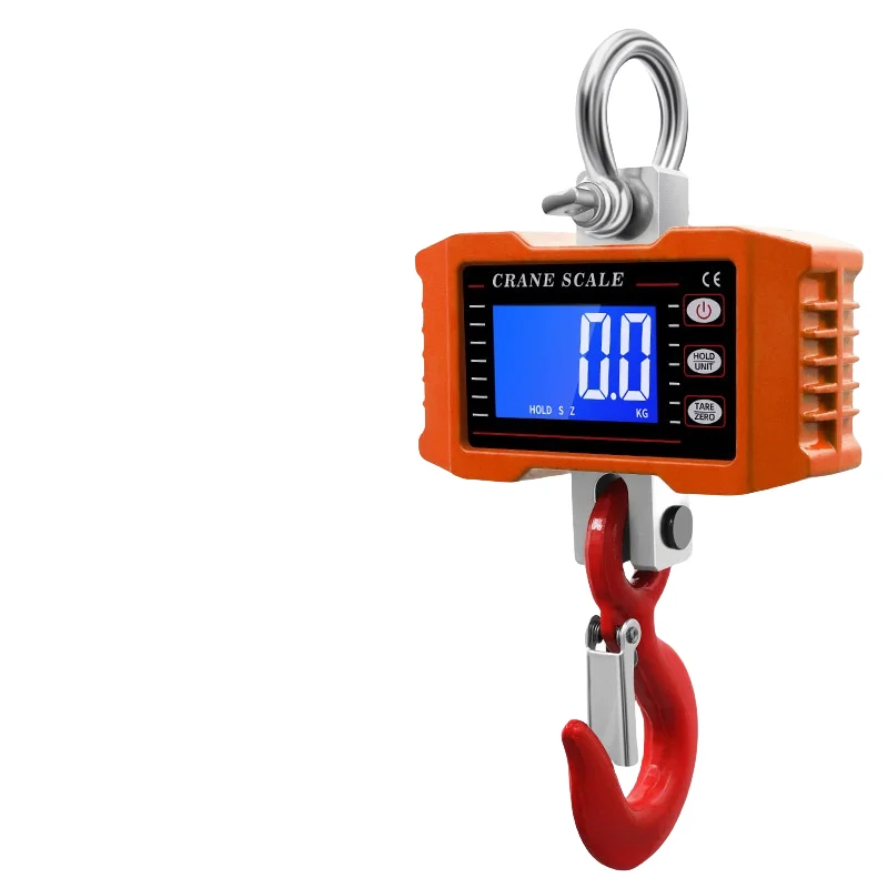 500kg Hanging Crane Weighing Scale Weigh Cattle Portable Hand Scale