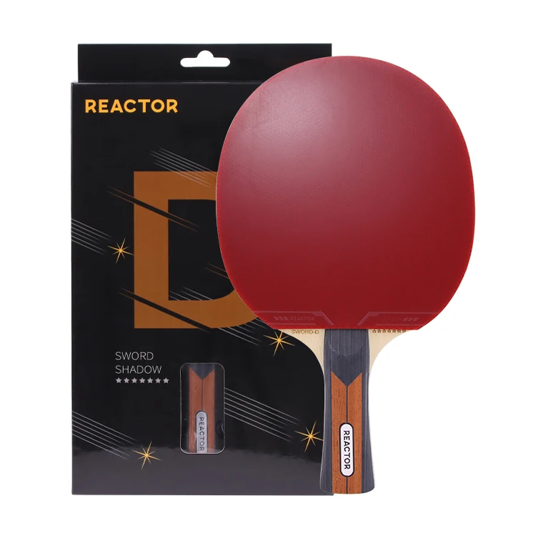 Racket Products Of 2024 Table Tennis Bat With Made Customized Label Available For Sale