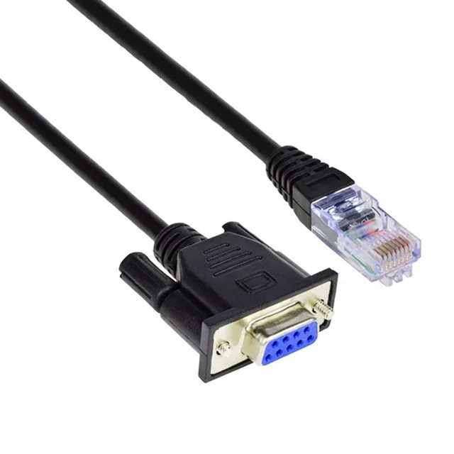 OEM DB9 контактный разъем для RJ45 мужской 8P8C консольный кабель
