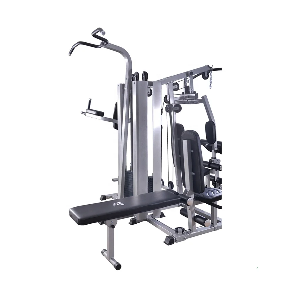 Indoor Fitness Equipment Multi function  3 Station Home Gym for Body Building