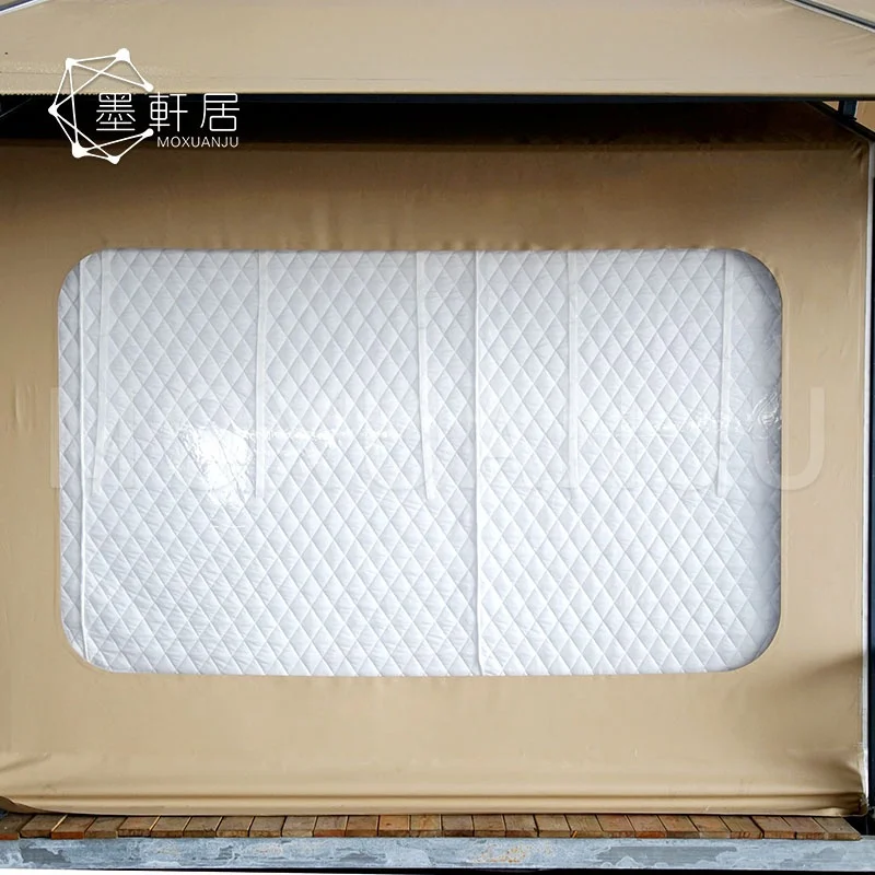 4.5x9M Luxury Steel Safari Hotel Desert Nomadic Lodge Tent for Camping