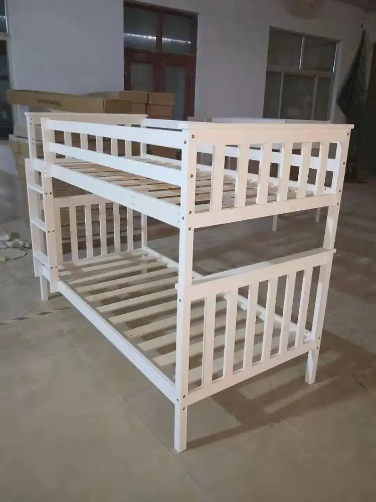 
Cheap solid pinw bunk bed for children juvenile bedroom furniture 